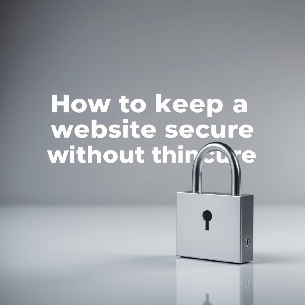 How to keep a website secure without thinking about it
