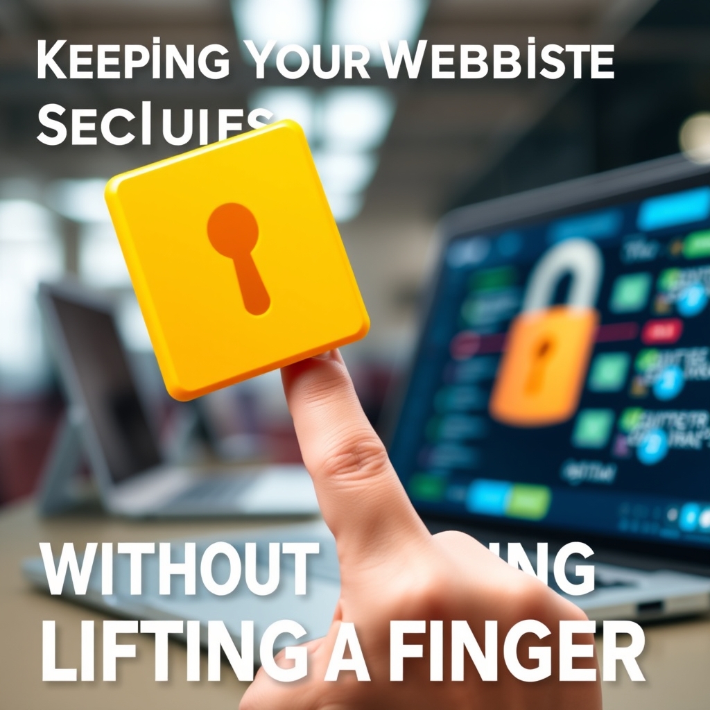 Keeping Your Website Secure Without Lifting a Finger