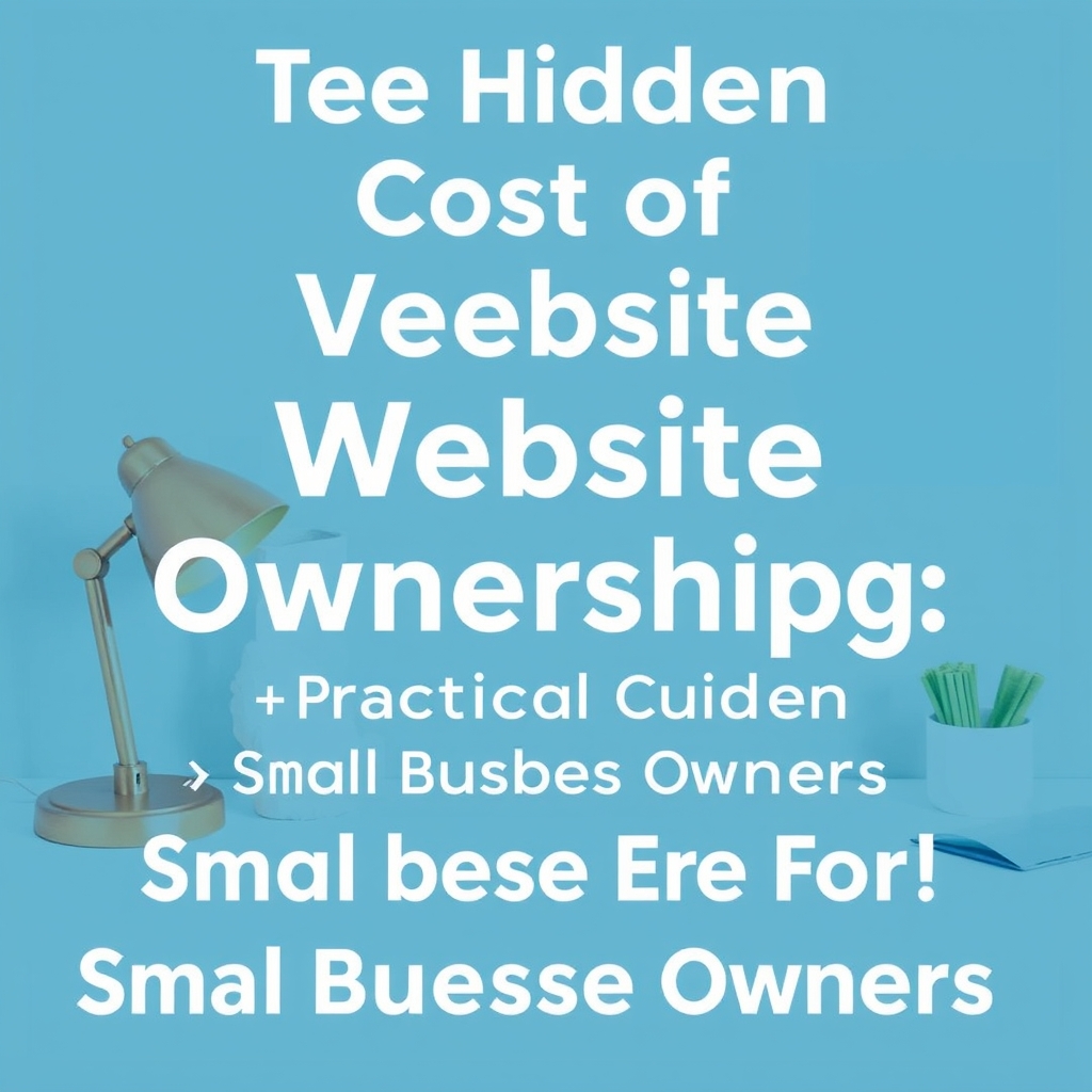 The Hidden Costs of Website Ownership: A Practical Guide for Small Business Owners