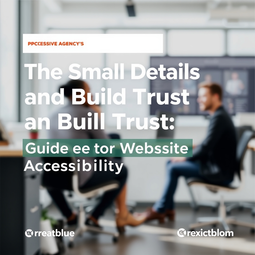 The Small Details That Build Trust: A Guide to Website Accessibility
