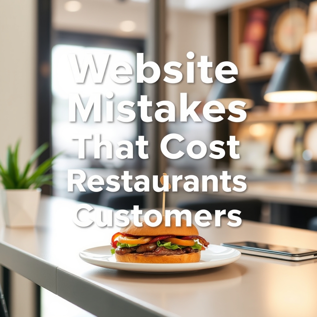 Website Mistakes That Cost Restaurants Customers