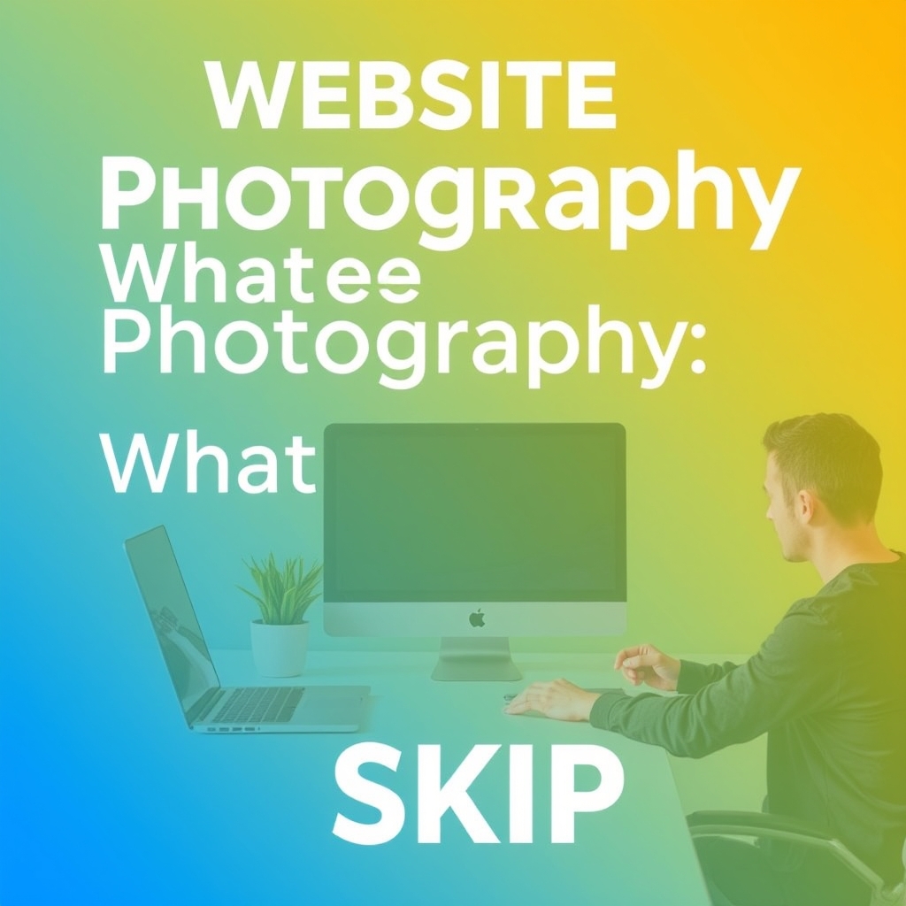Website Photography: What to Shoot and What to Skip
