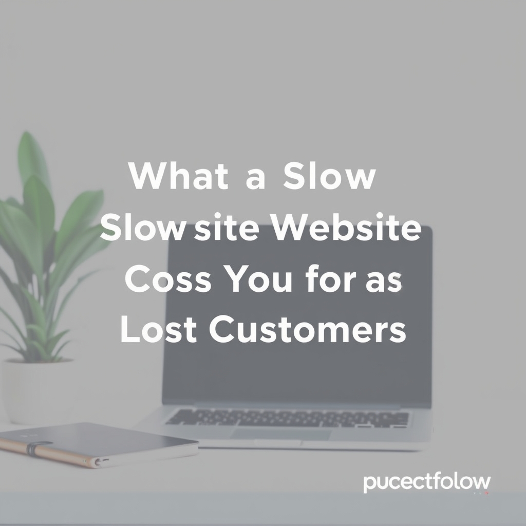 What a Slow Website Costs You in Lost Customers