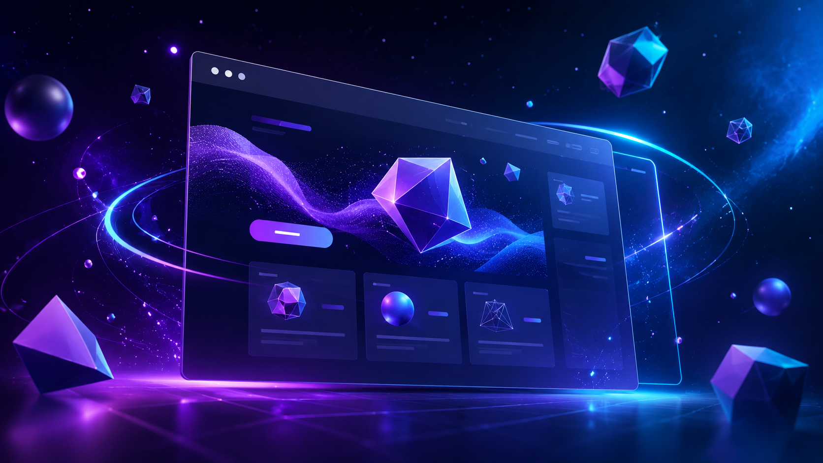3D Web Effects & Animated Website Skins