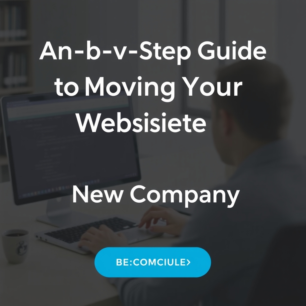 A Step-by-Step Guide to Moving Your Website to a New Company