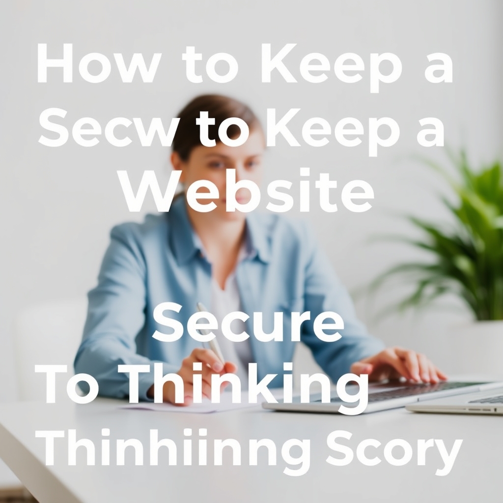 How to Keep a Website Secure Without Thinking About It