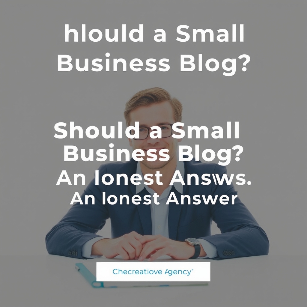 Should a Small Business Blog? An Honest Answer