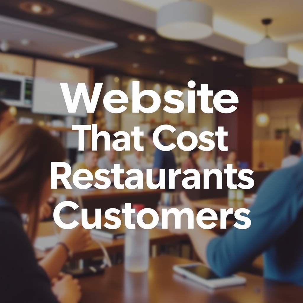 Website Mistakes That Cost Restaurants Customers