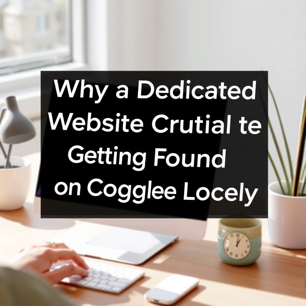 Why a Dedicated Website is Crucial for Getting Found on Google Locally