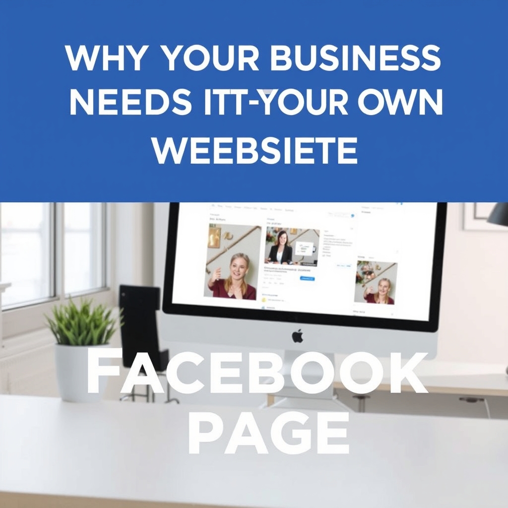 Why Your Business Needs Its Own Website, Not Just a Facebook Page